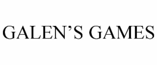 galen’s games