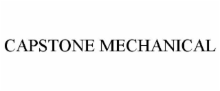 capstone mechanical