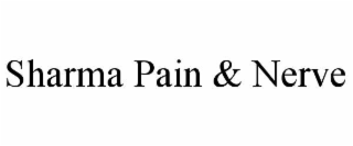 sharma pain & nerve