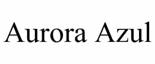 aurora azul