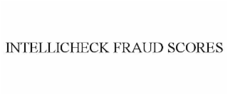 intellicheck fraud scores