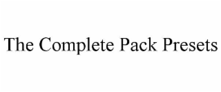 the complete pack presets