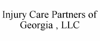 injury care partners of georgia , llc