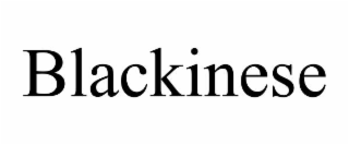 blackinese