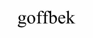 goffbek