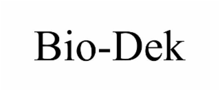 bio-dek