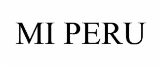 mi peru