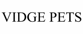vidge pets