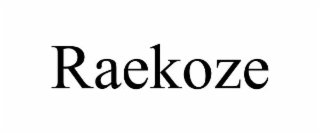 raekoze