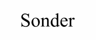 sonder