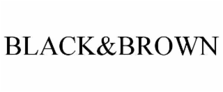 black&brown
