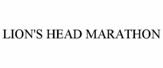 lion's head marathon