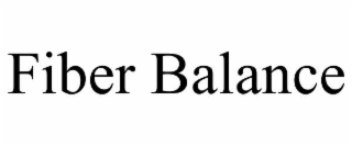 fiber balance