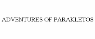 adventures of parakletos