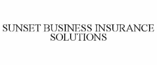 sunset business insurance solutions