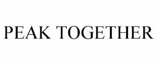 peak together