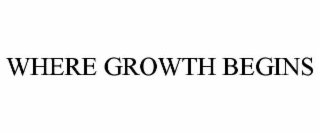 where growth begins
