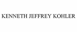 kenneth jeffrey kohler