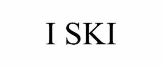 i ski
