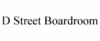 d street boardroom
