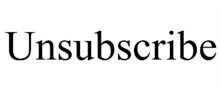 unsubscribe