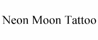 neon moon tattoo