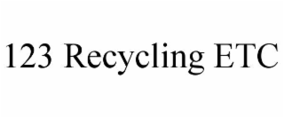 123 recycling etc