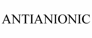 antianionic