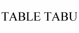 table tabu