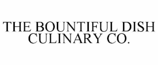 the bountiful dish culinary co.