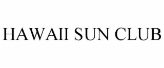 hawaii sun club