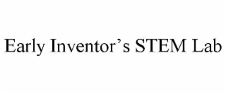 early inventor’s stem lab