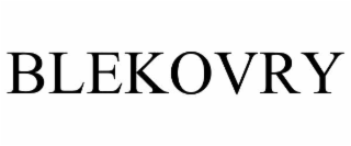 blekovry