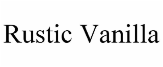 rustic vanilla