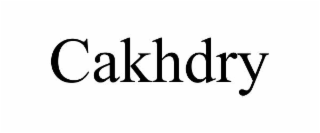 cakhdry