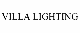 villa lighting