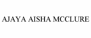 ajaya aisha mcclure