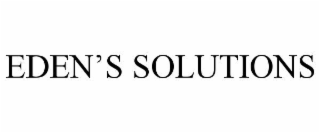 eden’s solutions