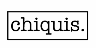 Сhiquis.