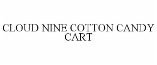 cloud nine cotton candy cart