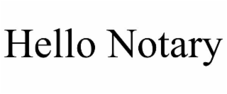 hello notary