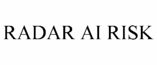 radar ai risk