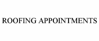 roofing appointments