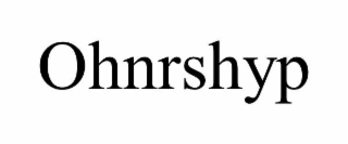 ohnrshyp