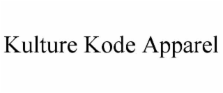 kulture kode apparel