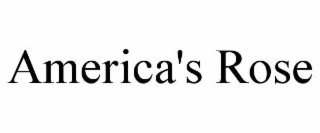 america's rose