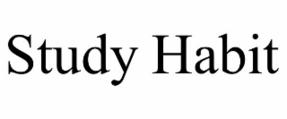 study habit