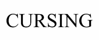 cursing