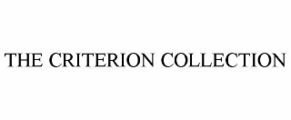 the criterion collection