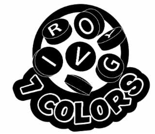7 colors r o y i v g
